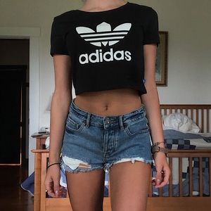 Adidas crop top